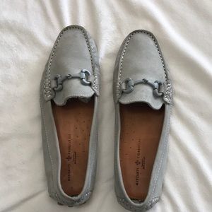 Mercanti Fiorentini grey loafers women’s 8.5